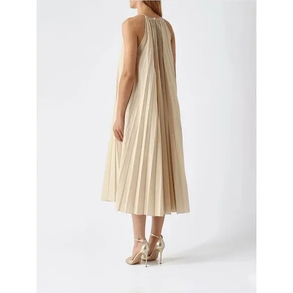 Liviana Conti Dress Woman Ecru - Picture 3 of 3